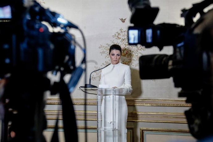 Archivo - La exdirigente de Vox Macarena Olona en imagen de archivo