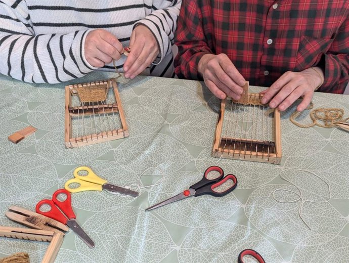 Actividad del ciclo de talleres medievales organizado por la Fundación Camino Lebaniego