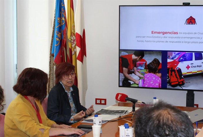 Presentación de la actividad de Cruz Roja en 2024
