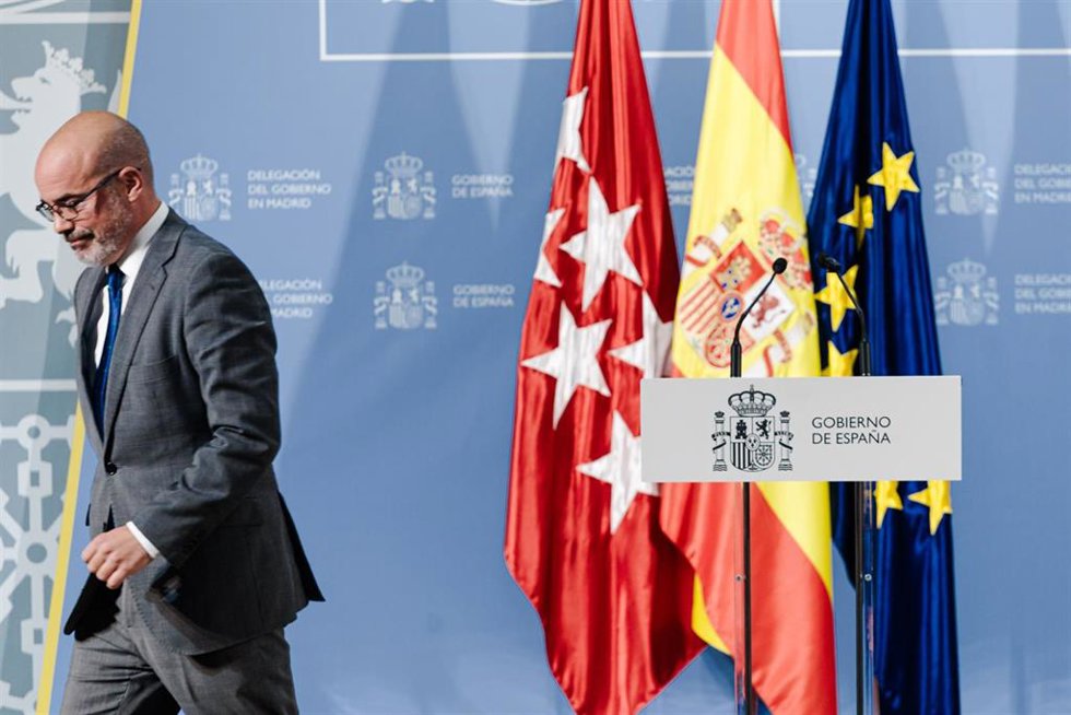 El delegado del Gobierno en Madrid, Francisco Martín.