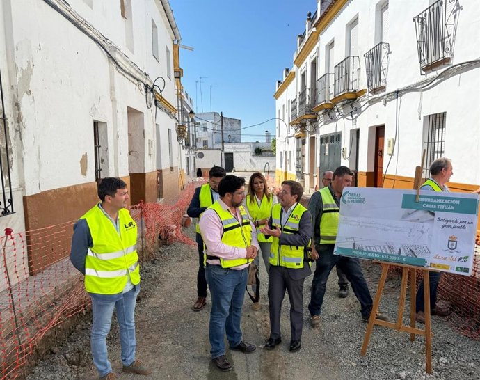 Reurbanización de la calle Tetuán.