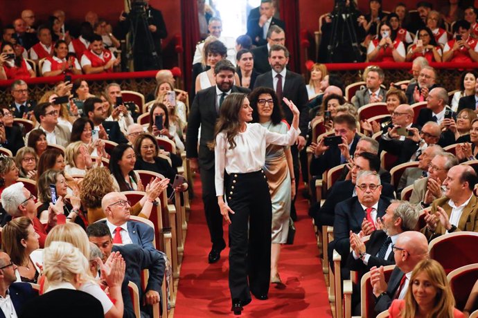 La Reina Letizia preside la entrega de distinciones 2025 de Cruz Roja Española, durante la celebración del Día Mundial de la Cruz Roja y de la Media Luna Roja