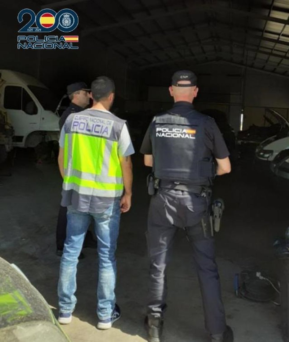 Archivo - Agentes de la Policía Nacional.