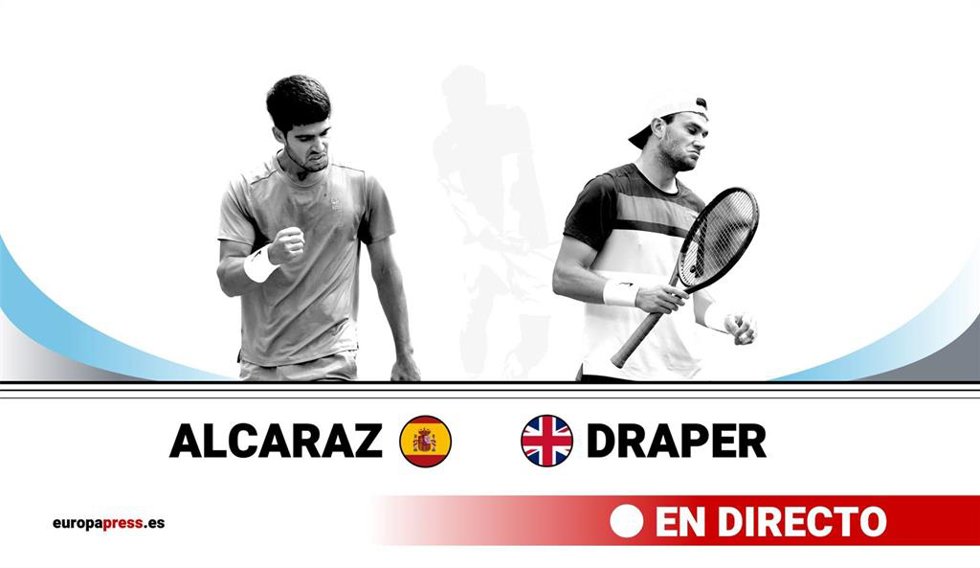 Alcaraz - Draper, cuartos de final de Roma: En directo.