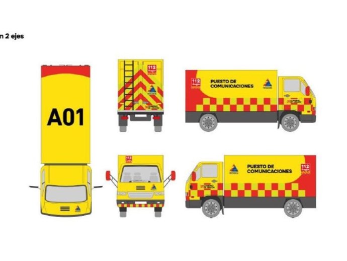 Nueva imagen de los vehículos de emergencia.