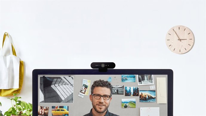 A nova webcam Brio 4K.