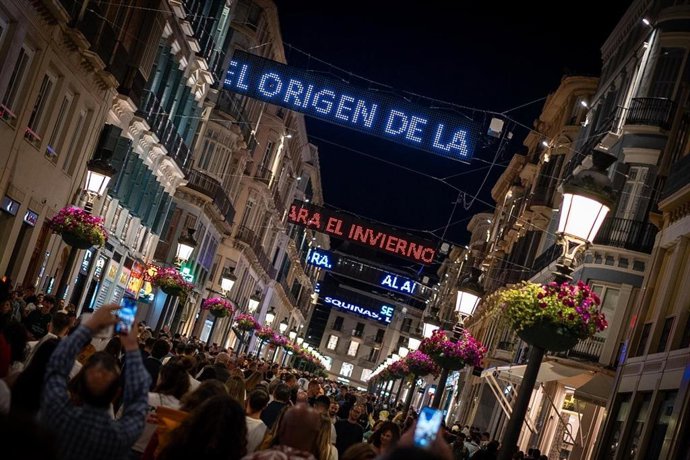 Imagen de la Noche en Blanco de Málaga
