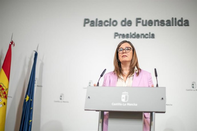 La portavoz del Gobierno de Castilla-La Mancha, Esther Padilla