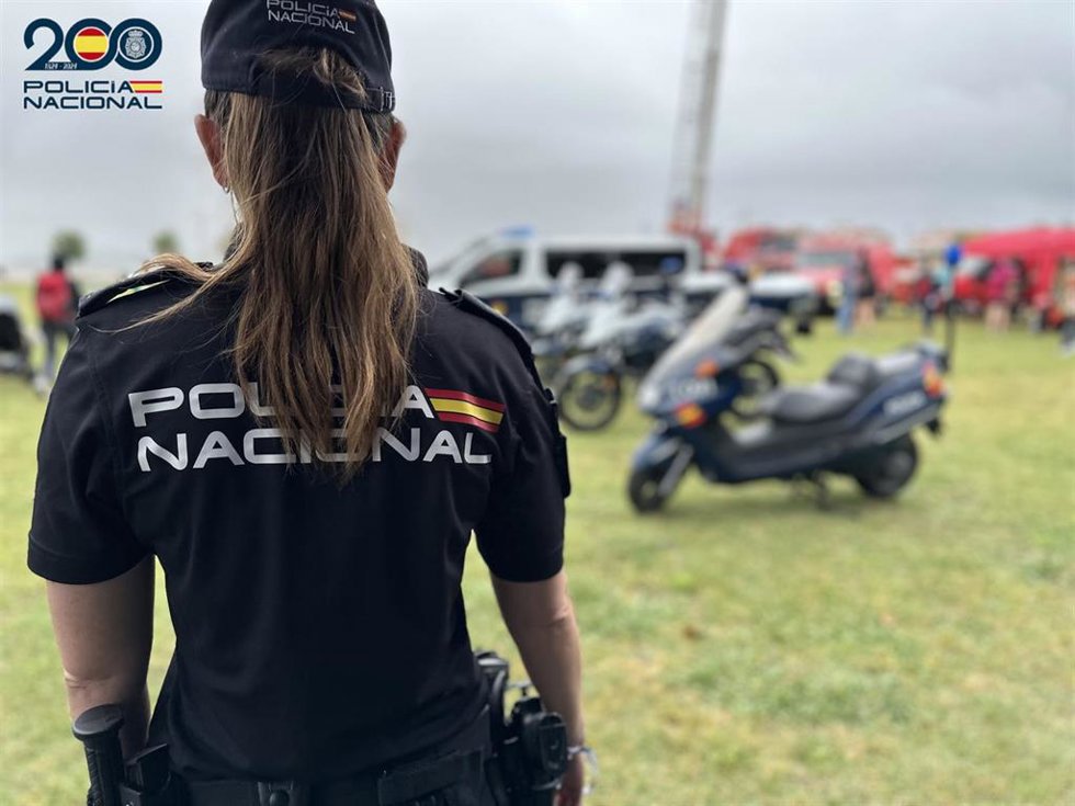 Una agente de Policía Nacional en una imagen de archivo