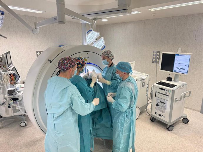 TAC intraoperatorio en el Clínico