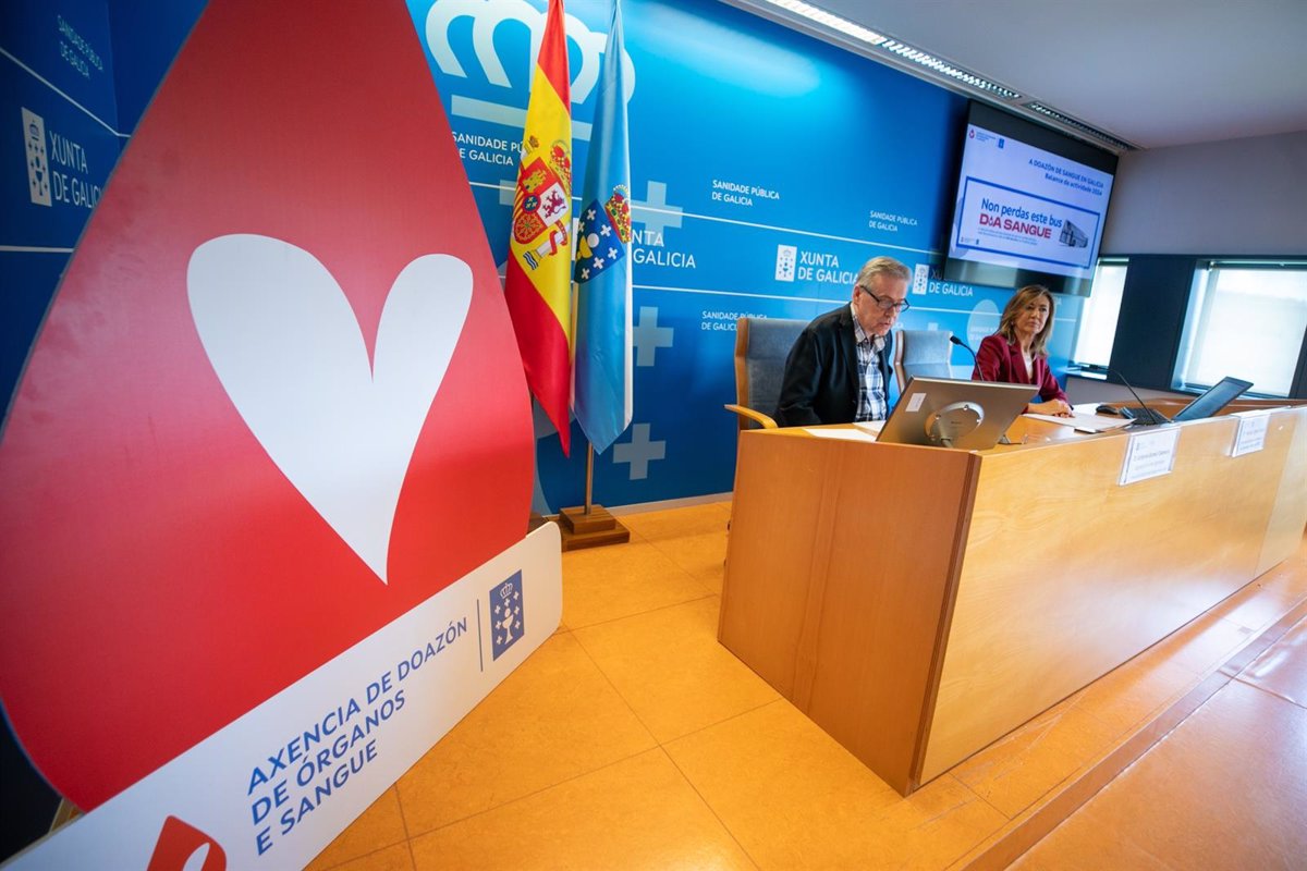Las donaciones de sangre aumentan en más de 2.000 en Galicia en 2024, aunque ADOS llama a  atraer  a los jóvenes