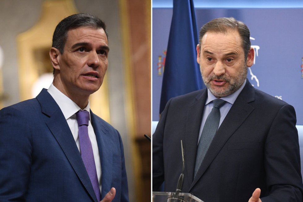 Pedro Sánchez y José Luis Ábalos