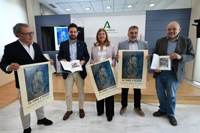 Presentación de la exposición dedicada al legado de Picasso en Santa Fe.