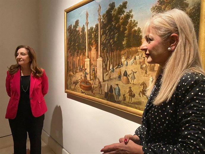 Del Pozo inaugura la muestra del legado del hispanista John H. Elliott en el Museo de Bellas Artes.