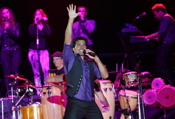 Archivo - Chayanne en concierto. Imagen de archivo. 