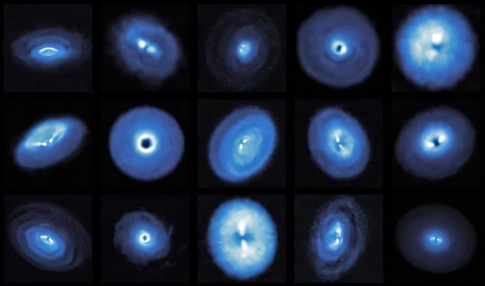 Planetas recién formados