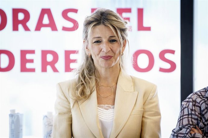 La vicepresidenta segunda y ministra de Trabajo y Economía Social, Yolanda Díaz. 