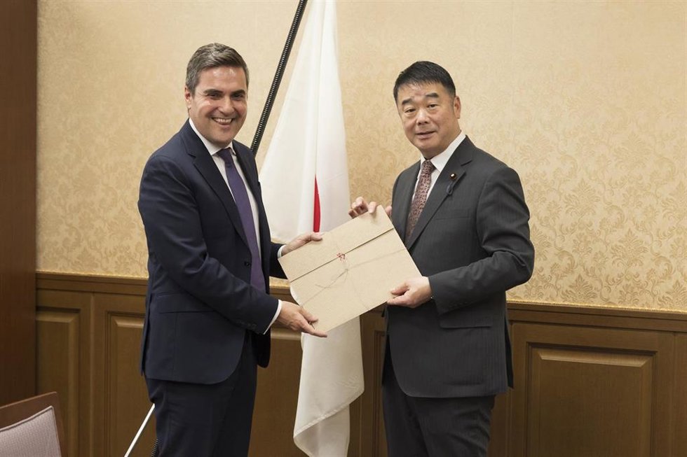Jauregi en Japón.