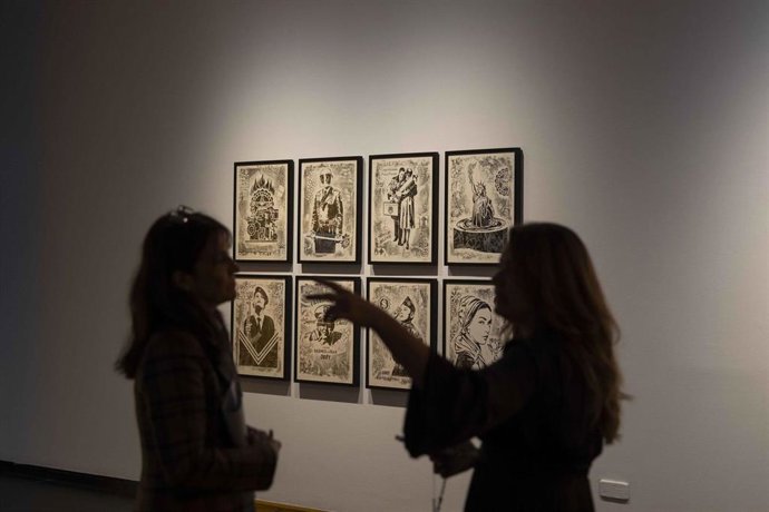 Archivo - Exposición 'This is Pop!' en el Centro Cultural Fundación Unicaja de Cádiz