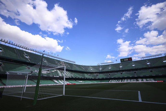 General view before the Spanish league, LaLiga EA Sports, football match played between Real Betis and CA Osasuna at Benito Villamarin stadium on May 11, 2025, in Sevilla, Spain.
