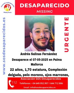 Cartel del desaparecido.