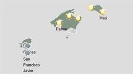 El tiempo hoy, jueves 15 de mayo, en Baleares.