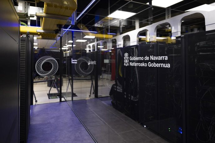 Centro de Proceso de Datos del Gobierno de Navarra, una de las instalaciones que se visitará con motivo de la semana de la Administración Abierta.