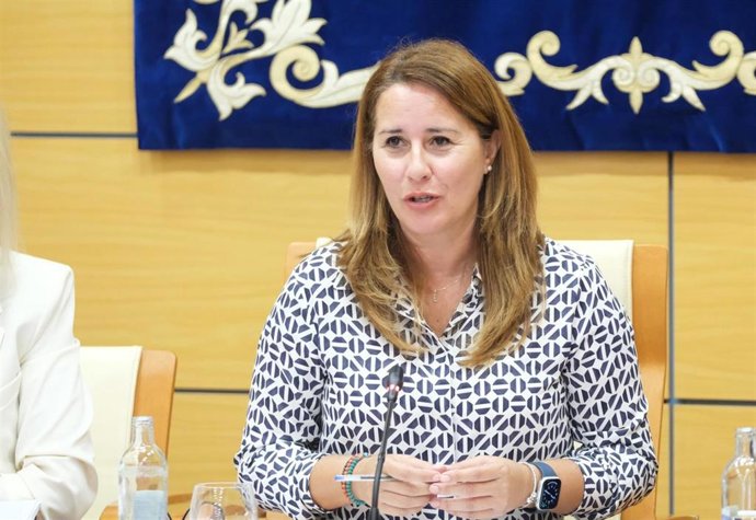 Archivo - La presidenta del Cabildo de Fuerteventura, Lola García