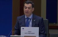 Moreno pide en Bruselas una PAC "estable y fuerte", con menos burocracia y cláusulas espejo a países de fuera de la UE