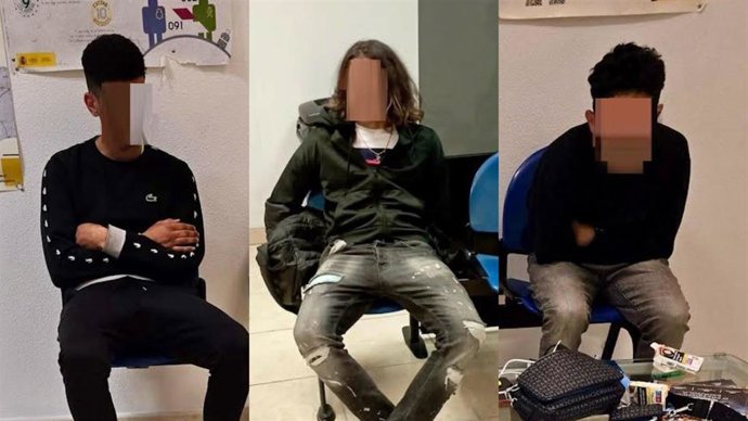 Tres jóvenes detenidos acusados de agredir y robar sus pertenencias a otro en El Campello