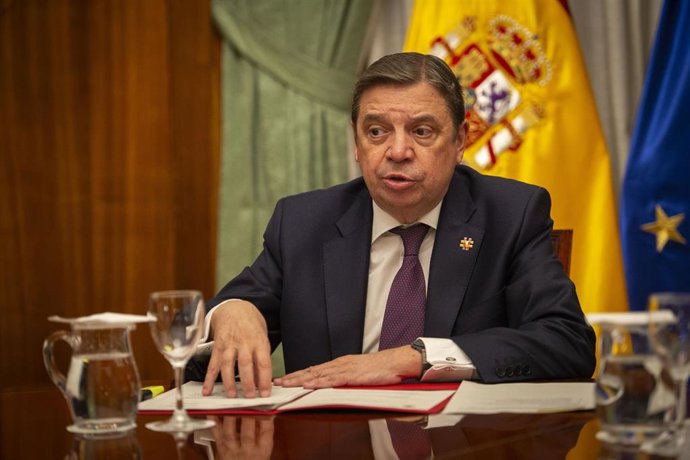 Archivo - El ministro de Agricultura, Pesca y Alimentación, Luis Planas