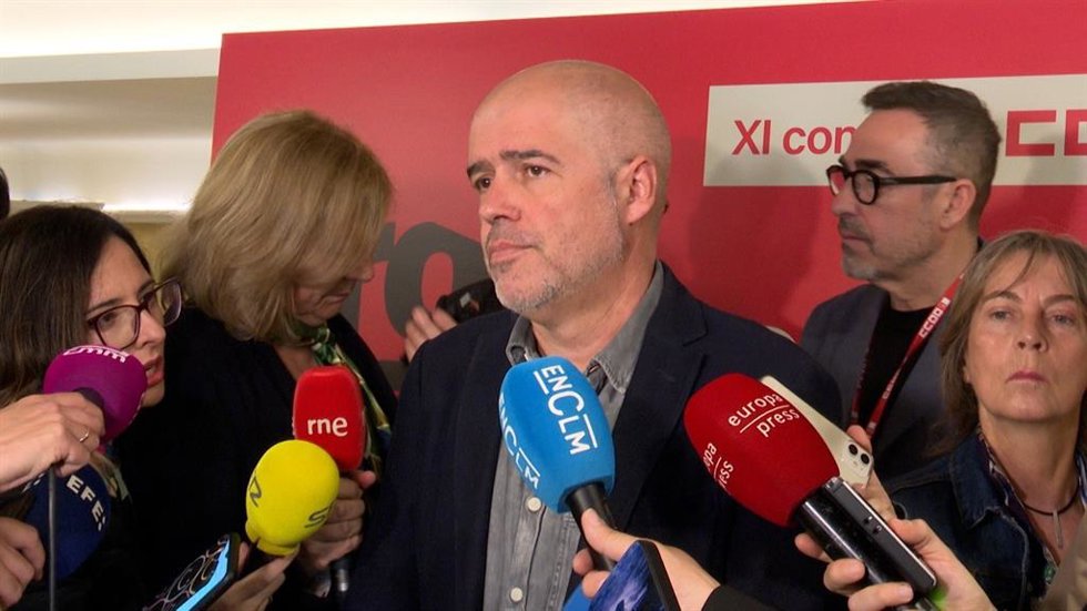 El secretario general de CCOO, Unai Sordo