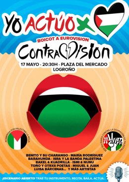 Acampada por Palestina La Rioja organiza este sábado el festival Contravisión