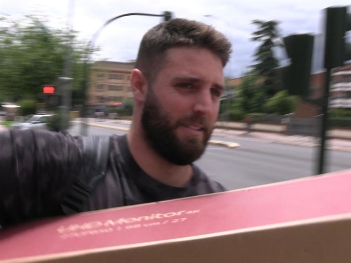 David Rodríguez, impasible ante la inminente resolución judicial por su hija Alma