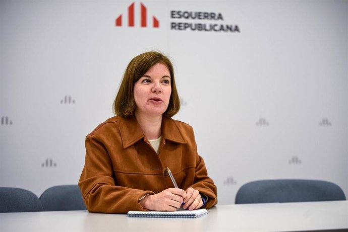 La portavoz de ERC en el Senado, Sara Bailac.