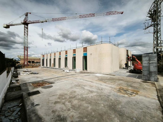 Obras de la nueva Unidad Básica de Salud de Consell