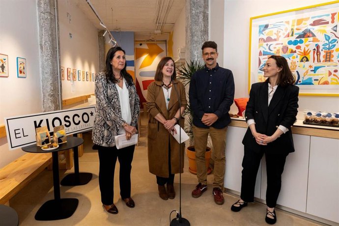 Presentación del IV Kiosco de las Letras de Zaragoza