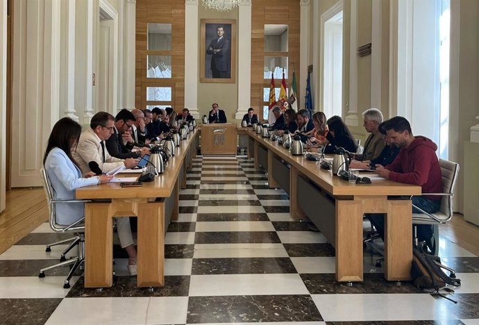 Pleno ordinario del Ayuntamiento de Cáceres del mes de mayo