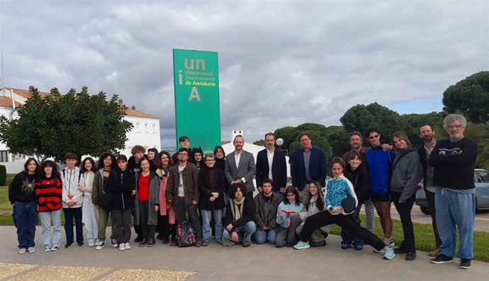 Archivo - Foto de la clausura del proyecto de residencias artísticas de la Universidad Internacional de Andalucía (UNIA) el pasado año.