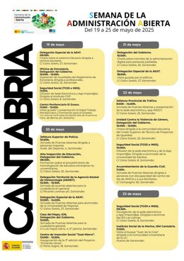 La Delegación del Gobierno celebra con casi 20 actividades la Semana de la Administración Abierta