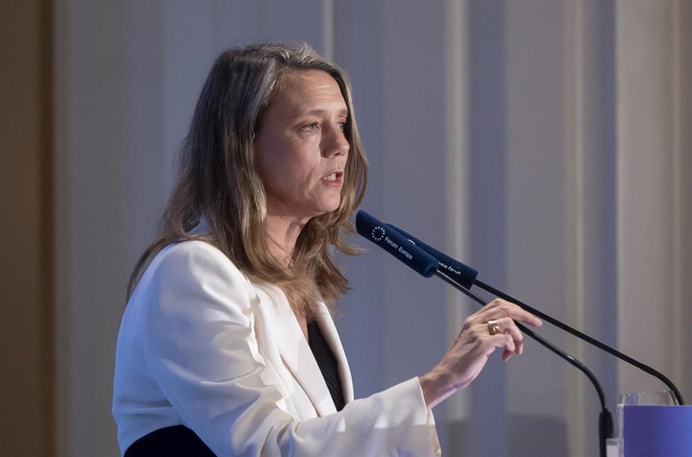 La presidenta de CEOE Valladolid y candidata a la Presidencia de Cepyme, Ángela de Miguel