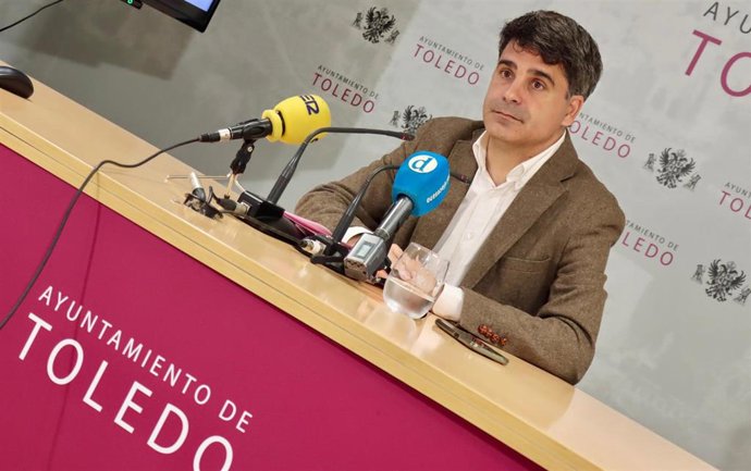 El portavoz del Ayuntamiento de Toledo, Juan José Alcalde