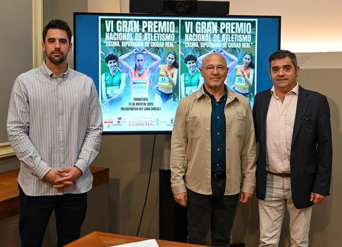 Presentación del VI Campeonato Nacional de Atletismo que se celebrará en Ciudad Real.