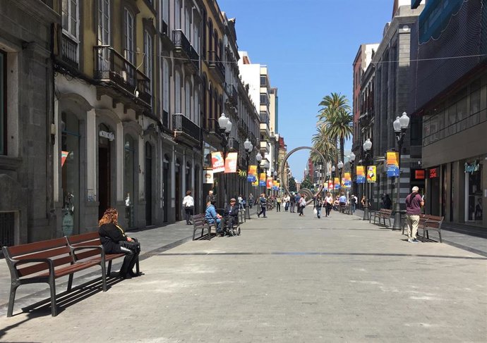Archivo - Calle Triana de Las Palmas de Gran Canaria, turismo