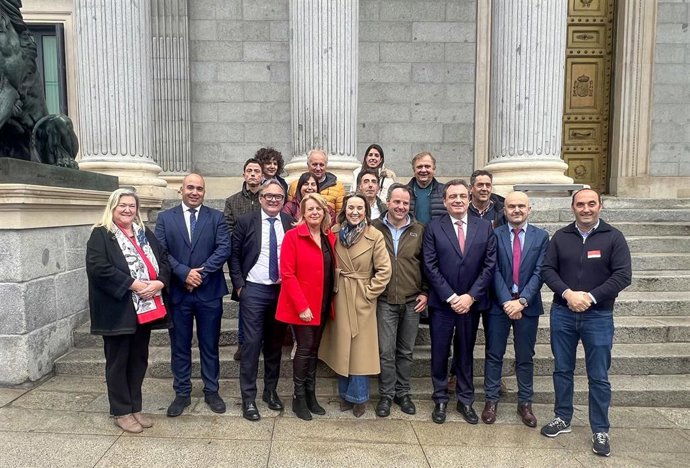 Archivo - La consejera de Desarrollo Rural, Ganadería, Pesca y Alimentación de Cantabria, María Jesús Susinos, en el Congreso de los Diputados