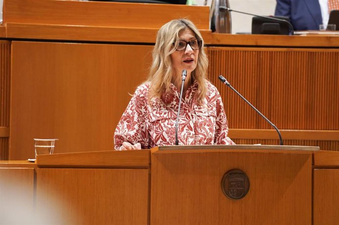 La vicepresidenta del Gobierno de Aragón, Mar Vaquero.