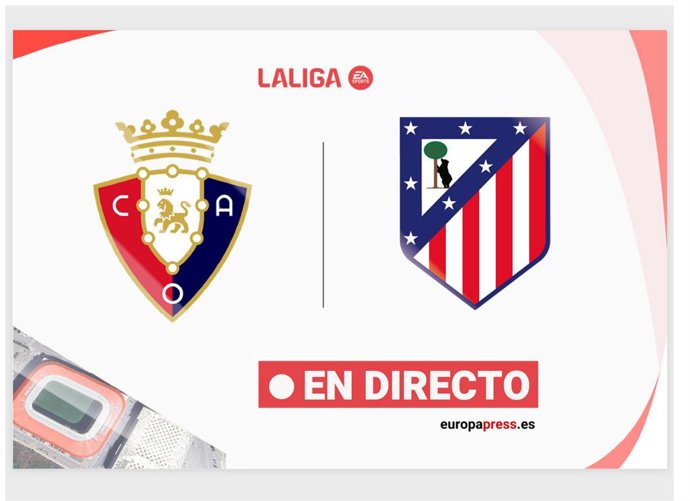 Onces Iniciales probables: Osasuna - Atlético de Madrid: resumen y estadísticas del partido de la jornada 36 de LaLiga EA Sports