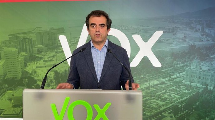 Archivo - El presidente de Vox Málaga y parlamentario andaluz, Antonio Sevilla.