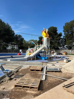 Obras de la Piscina Municipal de Algemesí (Valencia)