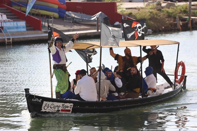 Imatge d'arxiu de la recreació del desembarcament del pirata Dragut a Cullera